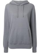 Rito Drawstring Front Pocket Hoodie, Women's, Size: 40, Grey, Mohair