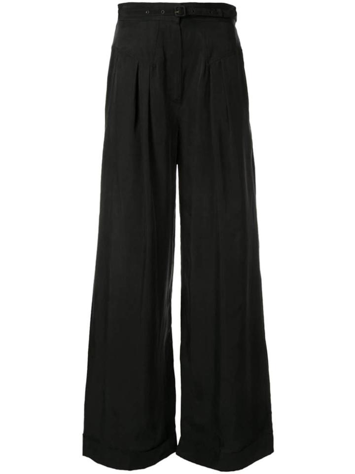 Alice Mccall Favour Wide-leg Trousers - Black
