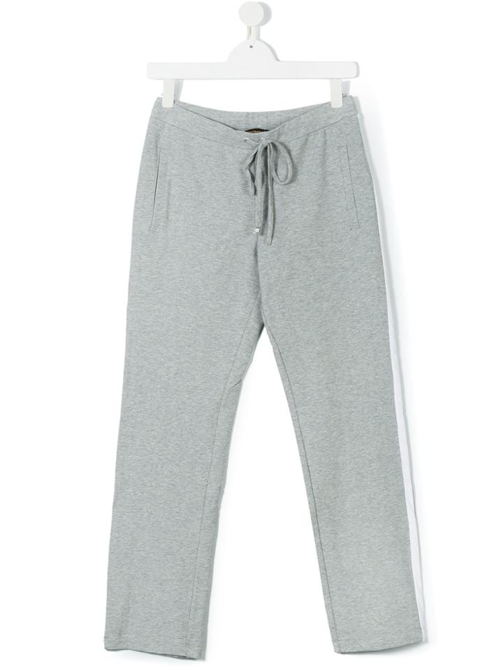 Roberto Cavalli Kids Teen Track Trousers - Grey
