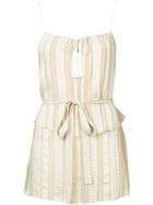 Zeus+dione Karystos Belted Cami Top - Nude & Neutrals