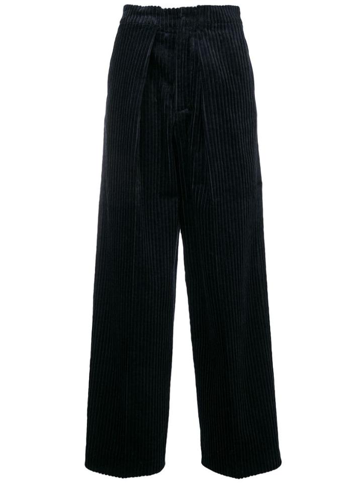 Golden Goose Deluxe Brand Corduroy Wide Leg Trousers - Blue