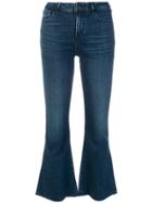 3x1 Midway Extreme Crop Bell Jeans - Blue