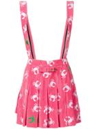 Thom Browne Crab Embroidery Backwards Skirt - Pink