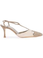 Manolo Blahnik Turgimod 70 Pumps - Grey