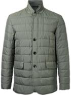 Kent & Curwen Padded Jacket, Men's, Size: Small, Green, Polyethylene
