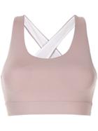 Nimble Activewear Free Form Sports Bra - Pink