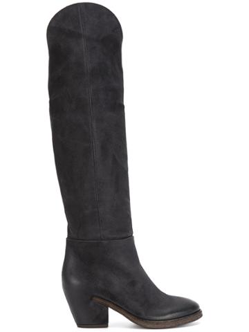 Del Carlo Knee-length Boots - Grey