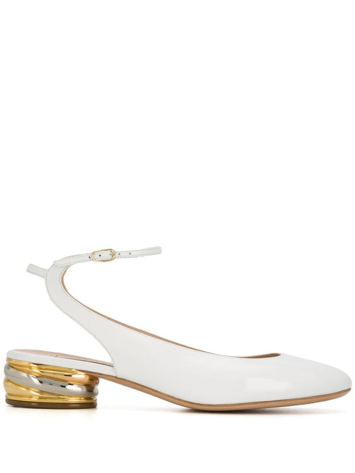 Casadei Heeled Pumps - White