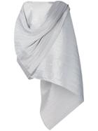 Pleats Please By Issey Miyake Pleated Cape - Grey