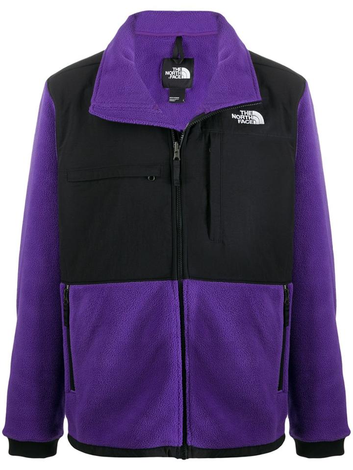 The North Face Panelled Zip-up Jacket - Purple