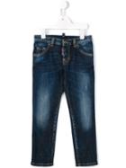 Dsquared2 Kids Long Crotch Jeans, Girl's, Size: 12 Yrs, Blue