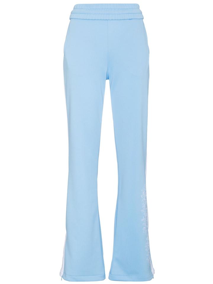 Off-white High Waisted Track Pants - Blue