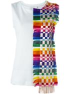 Capucci Rainbow Woven Top