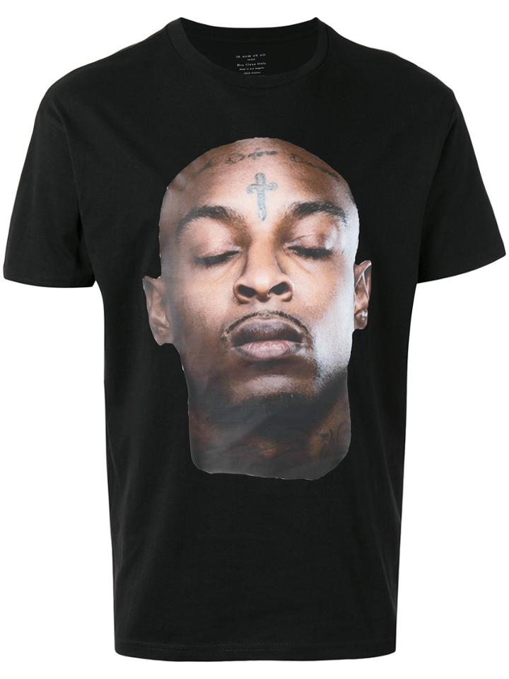 Ih Nom Uh Nit Savage Print T-shirt - Black