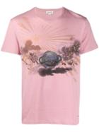Alexander Mcqueen Graphic Print T-shirt - Pink