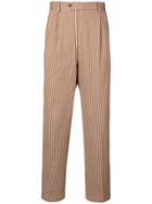 Lc23 Striped Trousers - Neutrals