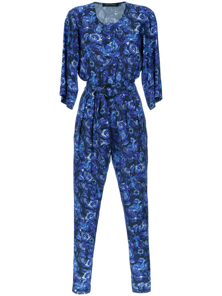 Andrea Marques All-over Print Jumpsuit - Unavailable