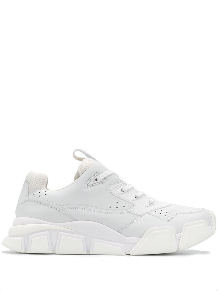 Salvatore Ferragamo Booster Sneakers - White