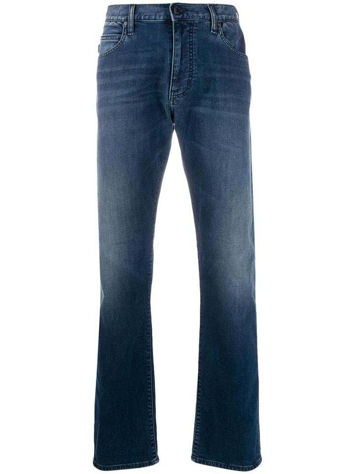 Emporio Armani Regular-fit Jeans - Blue
