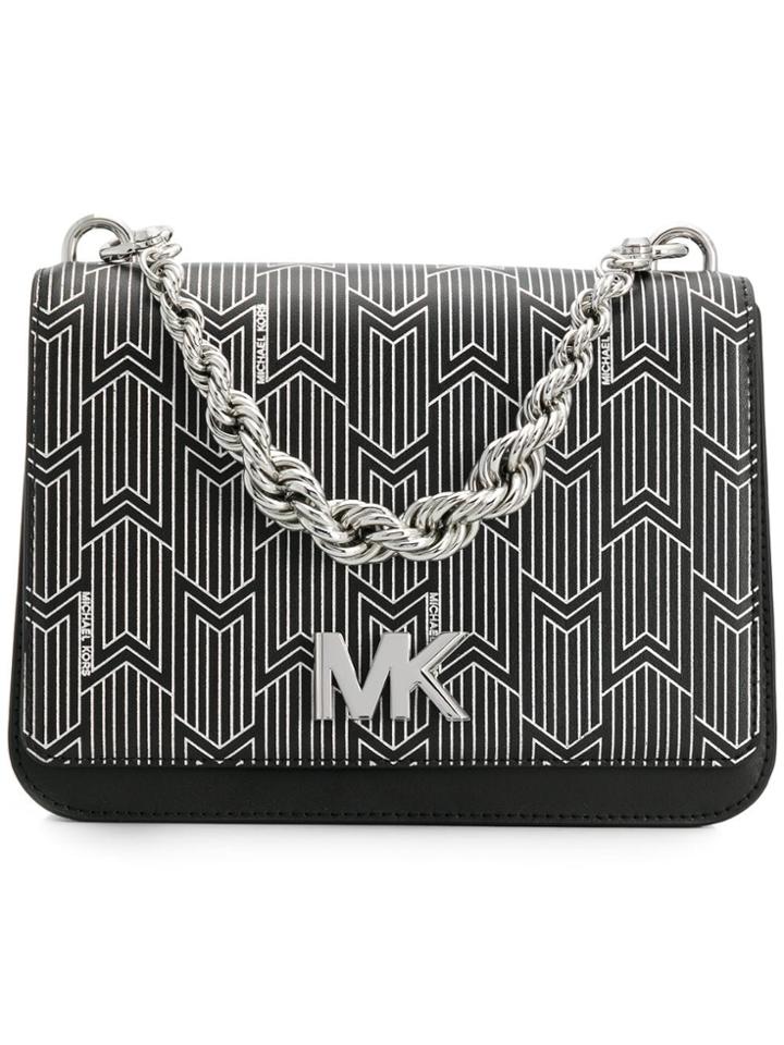 Michael Michael Kors Large Mott Shoulder Bag - Black