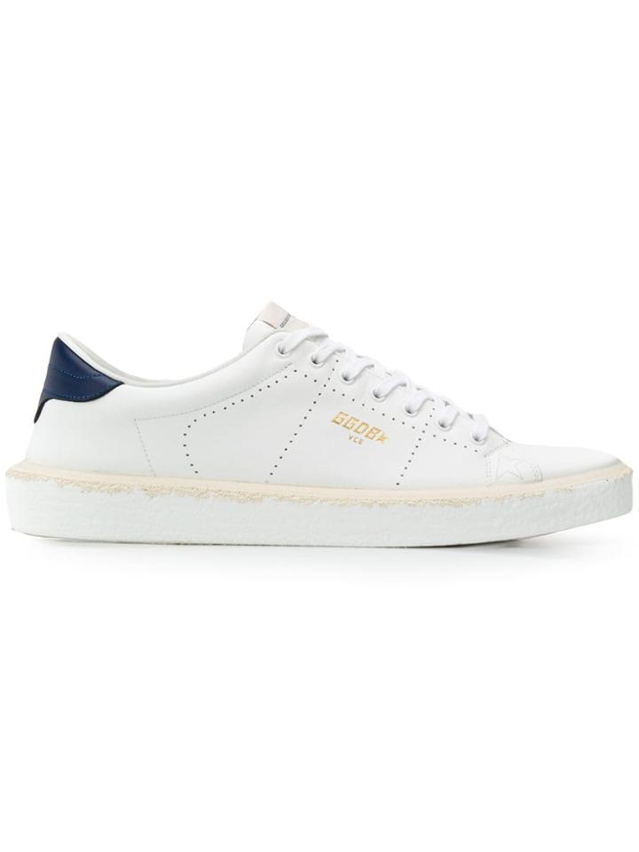 Golden Goose Deluxe Brand Lace-up Low Sneakers - White
