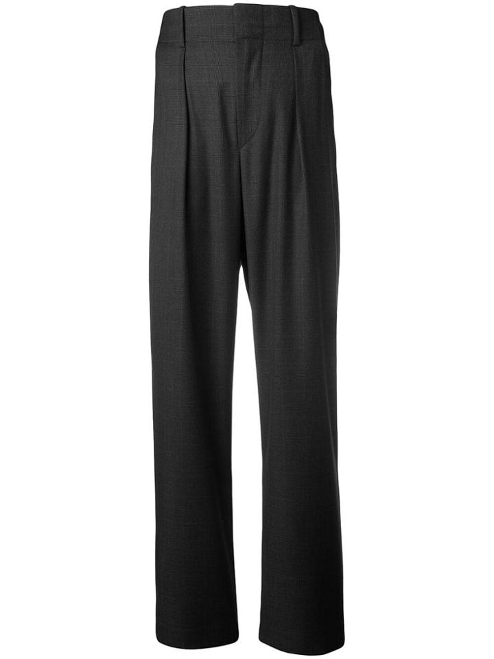 Isabel Marant Étoile Loose Fit Tapered Trousers - Grey