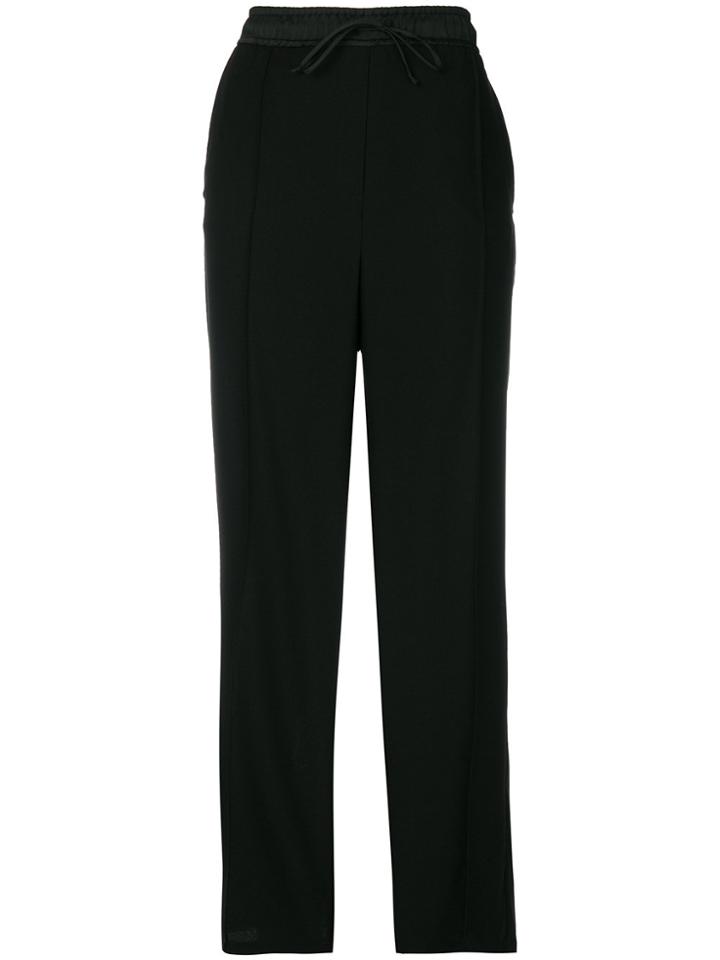 8pm Side Stripe Trousers - Black