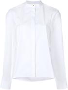 Maison Rabih Kayrouz Band Collar Shirt - White