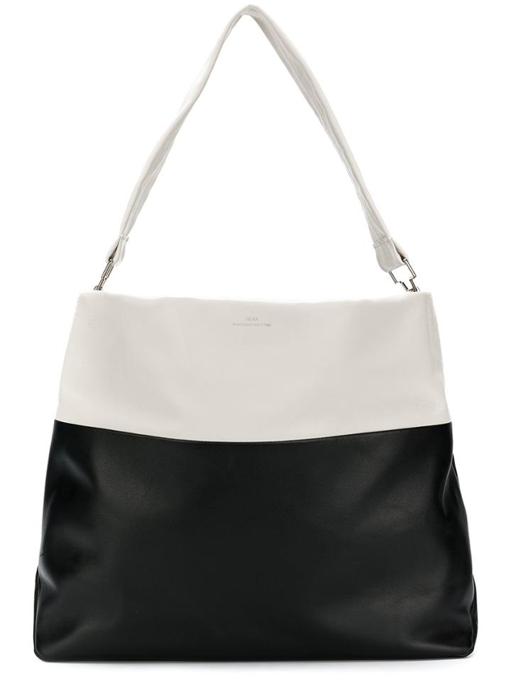 Desa 1972 Two-tone Tote Bag - Black