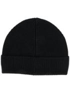 Barena Knit Beanie Hat - Black