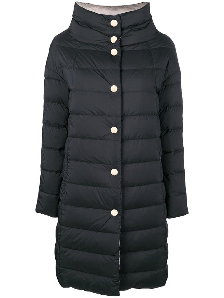 Herno Reversible Padded Coat - Blue