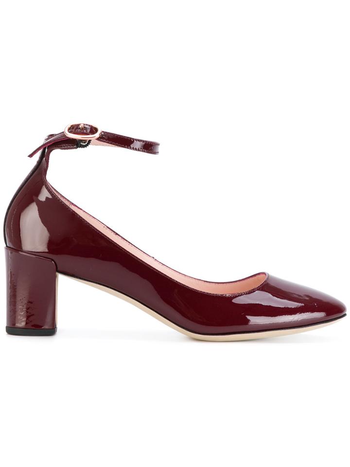 Repetto Ankle Strap Pumps - Pink & Purple