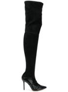 Malone Souliers Over-the-knee Boots - Black