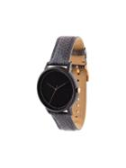 Black Dial Watch, Adult Unisex, Grey, Forty Five Ten X Fossil