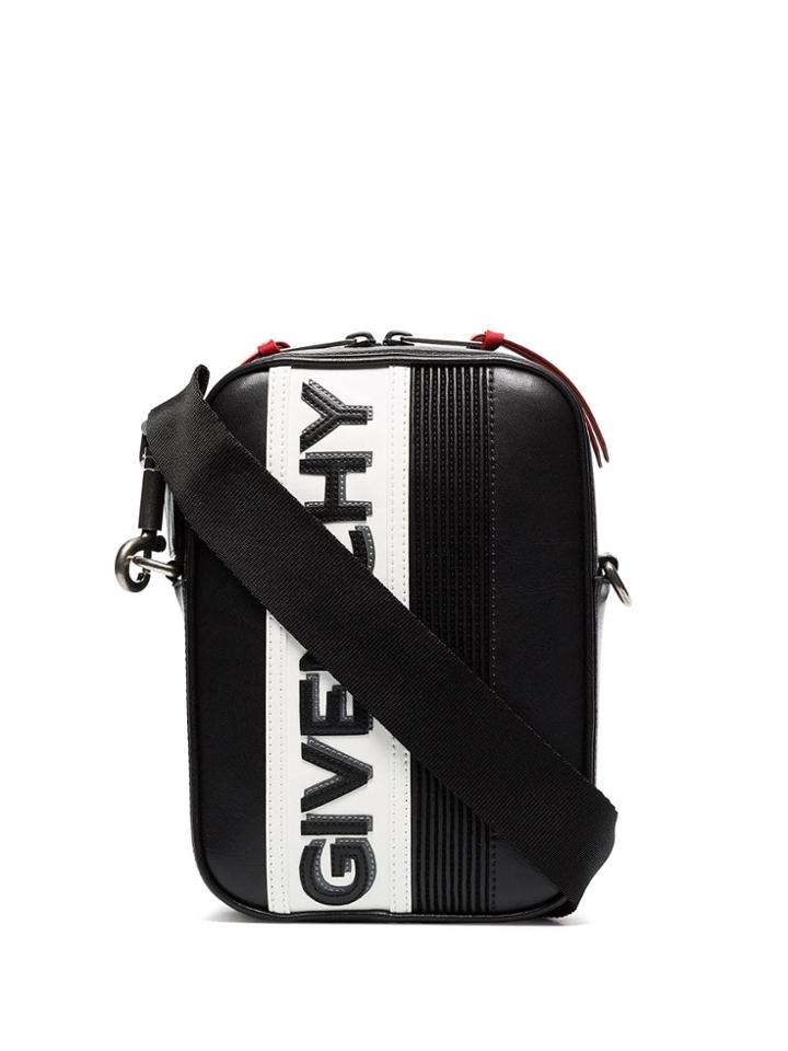 Givenchy Mc3 Logo Crossbody Bag - Black