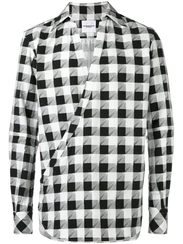 Takahiromiyashita The Soloist Crossover Oriental Shirt - Black
