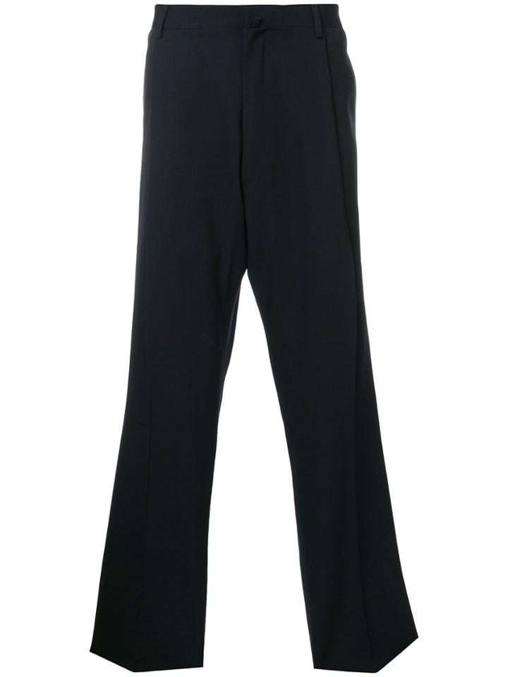 Lanvin Concealed Front Trousers - Blue