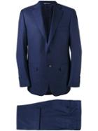 Canali - Two Piece Suit - Men - Wool/cupro - 54, Blue, Wool/cupro