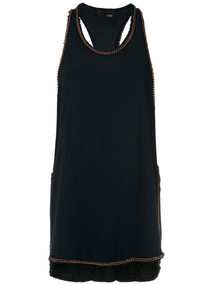 Andrea Bogosian Racerback Tank Top - Blue