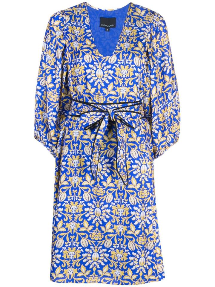 Cynthia Rowley Daley Aline Midi Dress - Blue