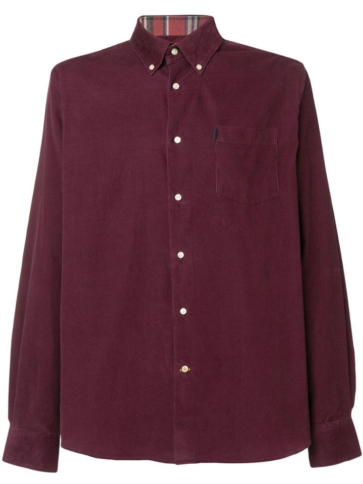 Barbour Stapleton Morris Cord Shirt - Red