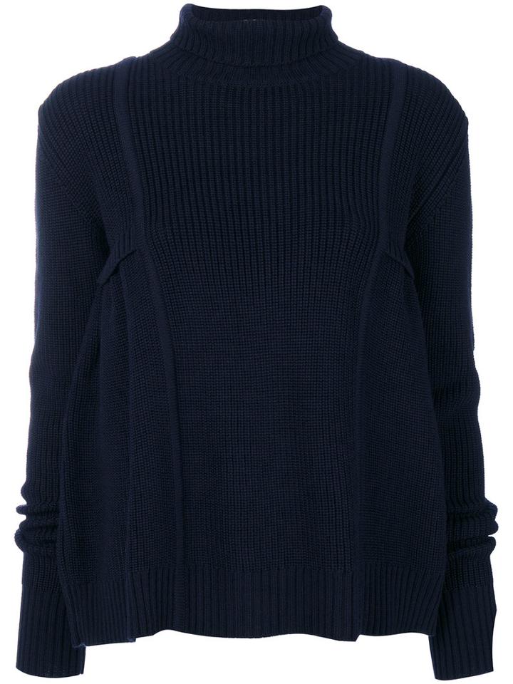 Diesel Black Gold - Mulki Jumper - Women - Acrylic/wool - M, Blue, Acrylic/wool