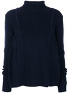 Diesel Black Gold - Mulki Jumper - Women - Acrylic/wool - M, Blue, Acrylic/wool