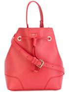 Furla - Stacey Drawstring Crossbody Bag - Women - Leather - One Size, Pink/purple, Leather