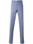 Canali - Tailored Trousers - Men - Cotton/spandex/elastane - 52, Blue, Cotton/spandex/elastane