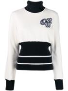 Off-white Logo Knitted Jumper - Black