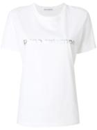 Paco Rabanne Logo Print T-shirt - White