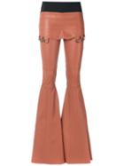 Andrea Bogosian - Leather Trousers - Women - Leather - M, Brown, Leather