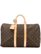 Louis Vuitton Pre-owned 2010 Keepall 45 Travel Bag - Brown