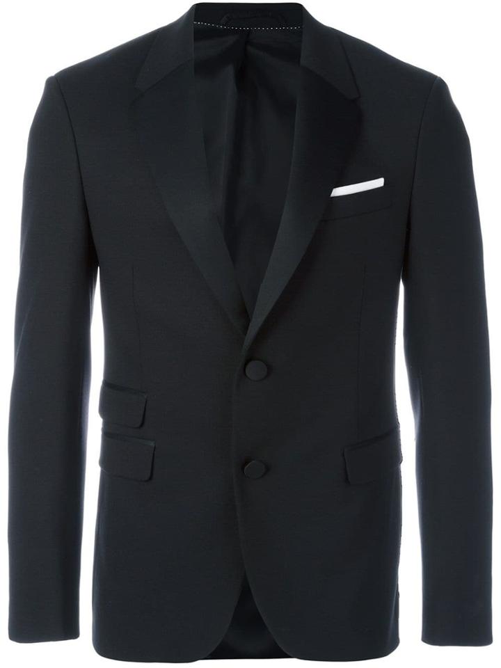 Neil Barrett Shawl Collar Blazer - Black